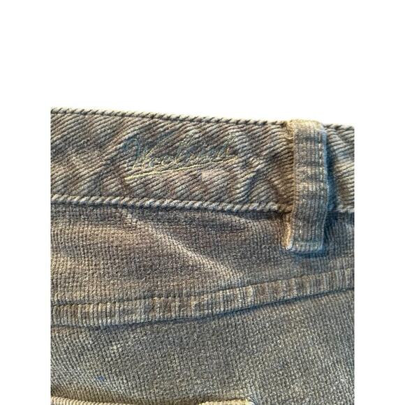 Woolrich Corduroy Straight Leg Pants Olive Green Size 6 - Picture 6 of 6